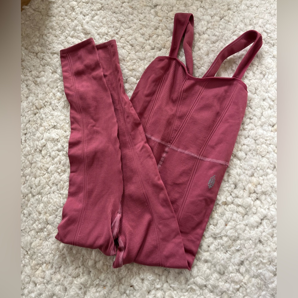 Free People “Woodrose” High Fidelity Onesie Jumpsuit, XS/S